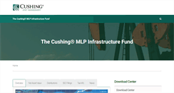 Desktop Screenshot of cushingfunds.com